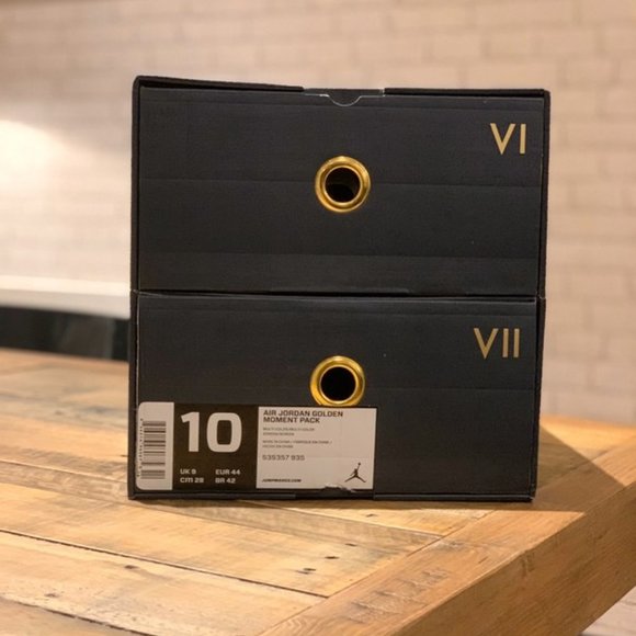 Pack Nike Air Jordan Golden Moments (2 Pairs) - Picture 8 of 8